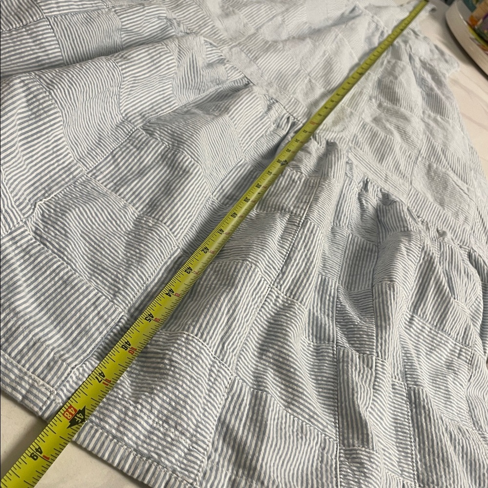 MADEWELL Cicely Tiered Midi Dress in Patchwork - Picture 9 of 11